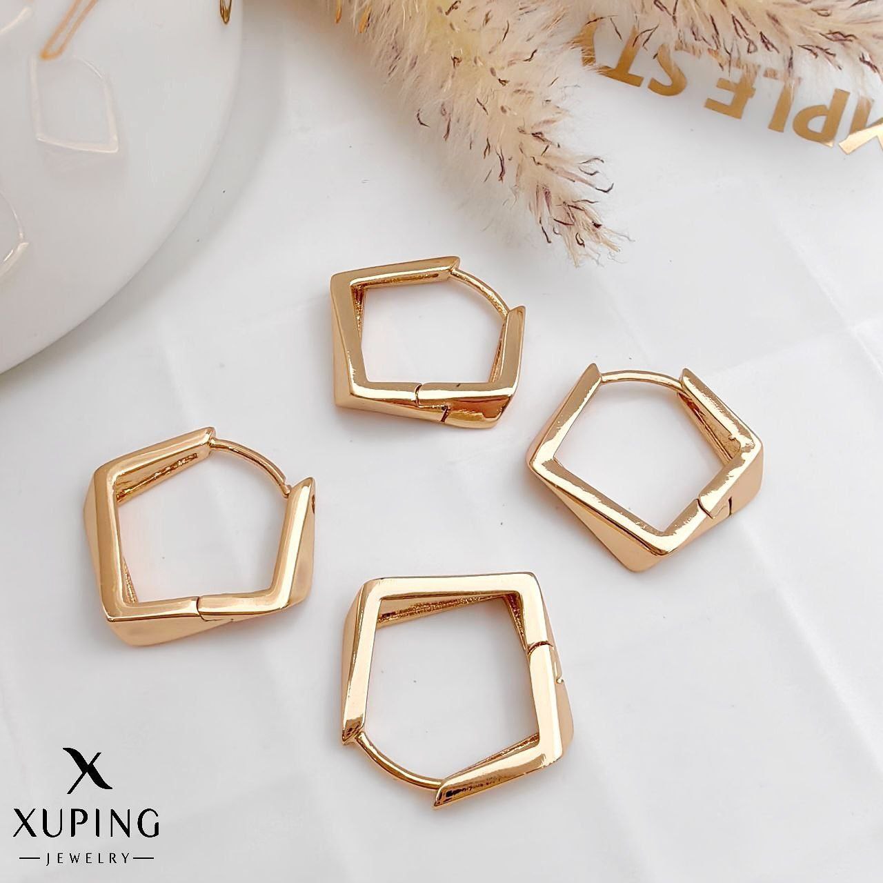 گوشواره هندسی ژوپینگ